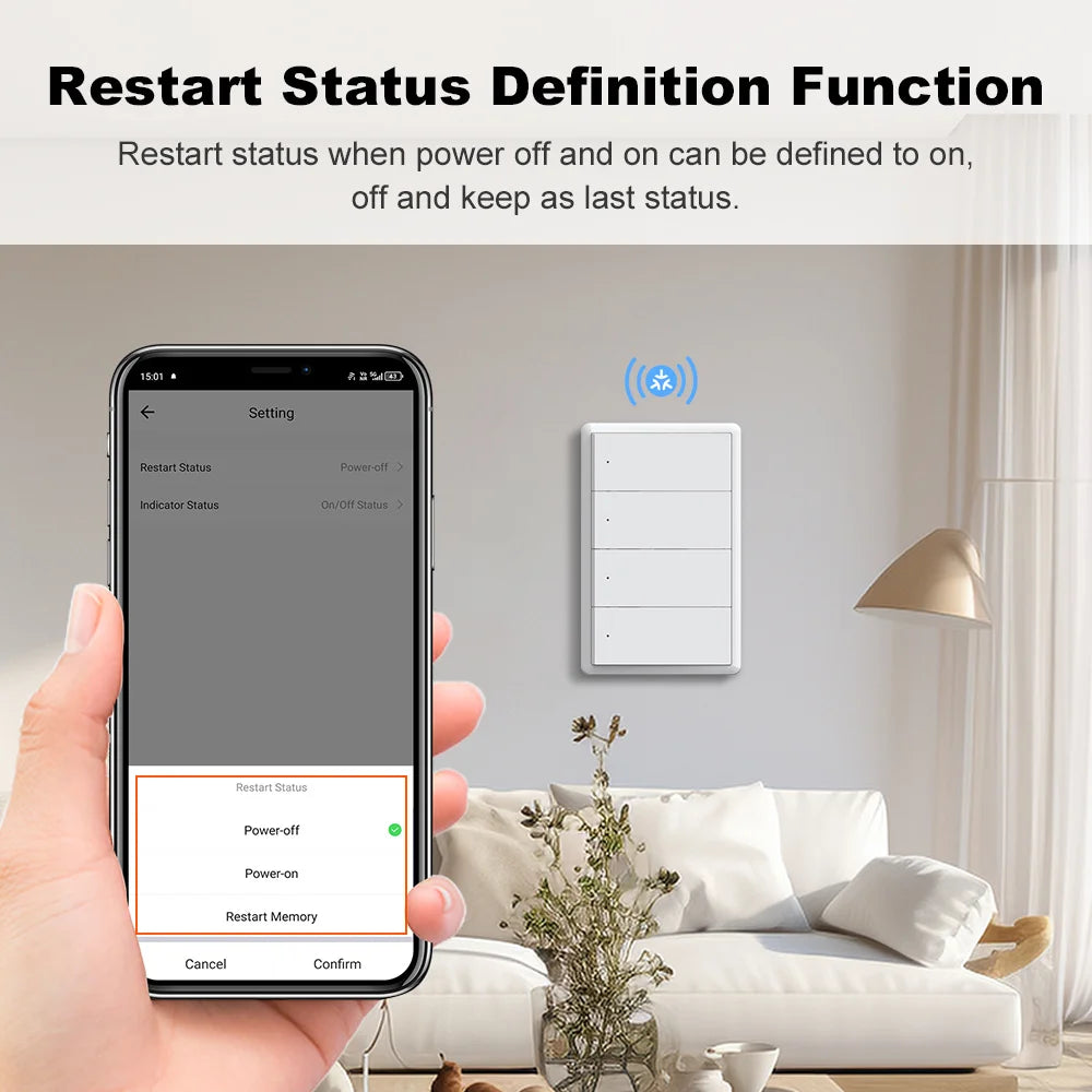 Smart Matter Wall Switch