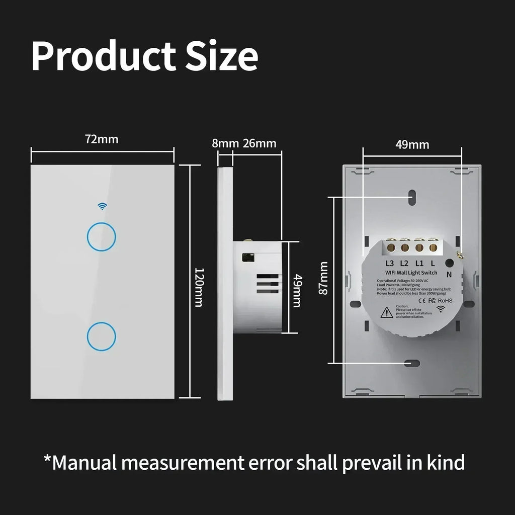 Smart Touch Wall Switch