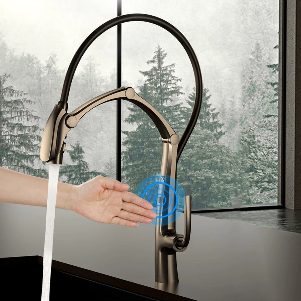Brass Smart Pull-Out Faucet