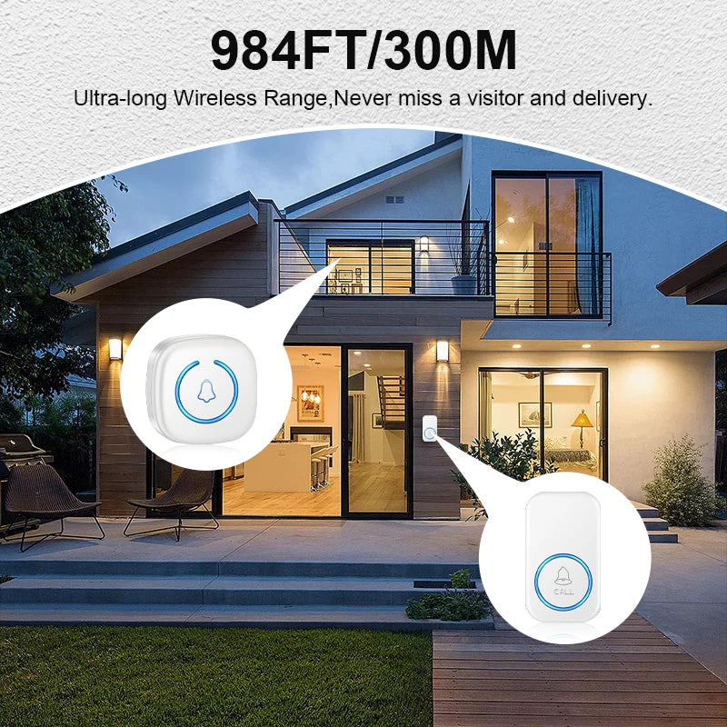 Smart Wireless Welcome Doorbell Pro