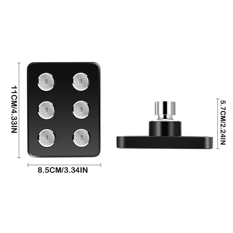 PowerSquare Large Rain Shower Head