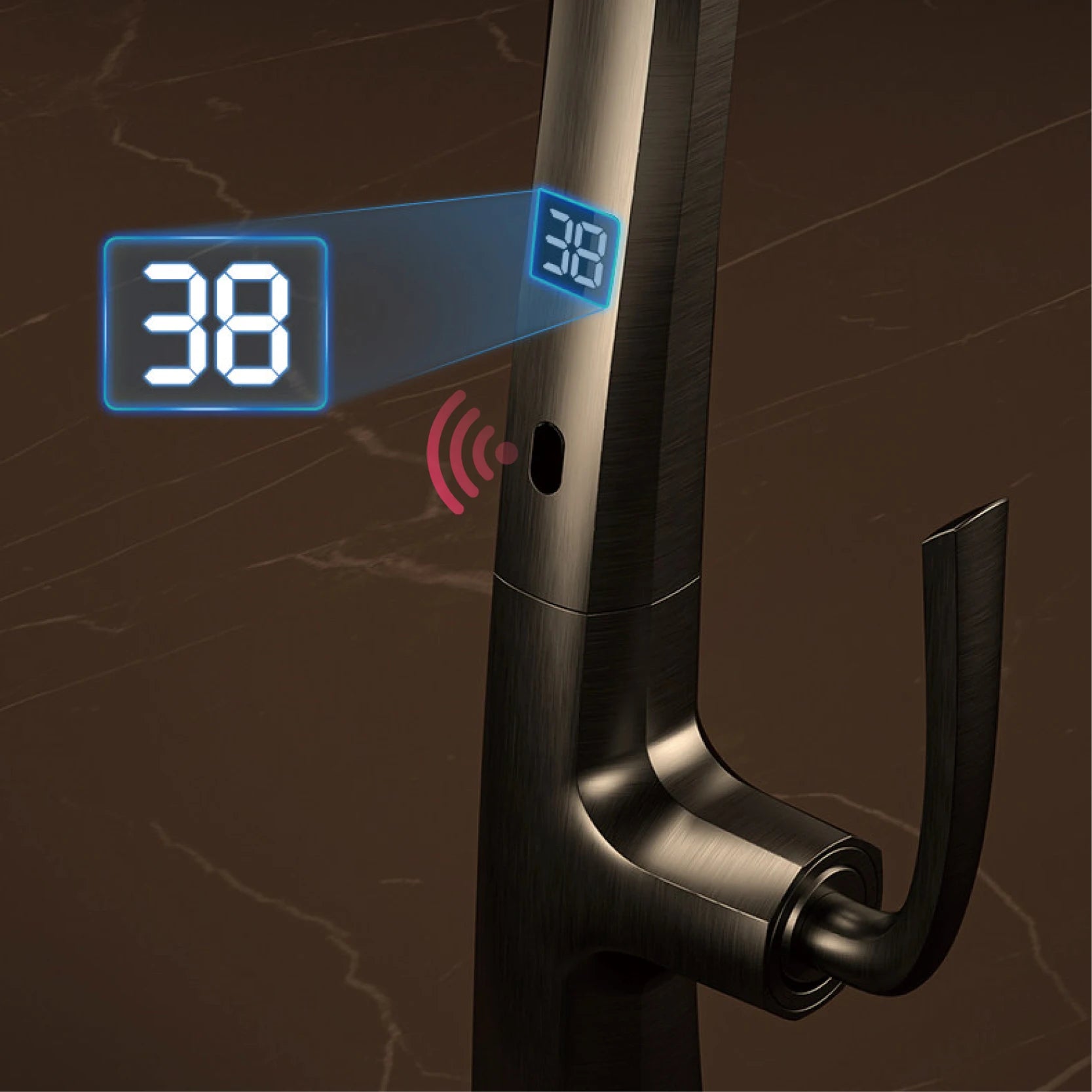 Brass Smart Pull-Out Faucet