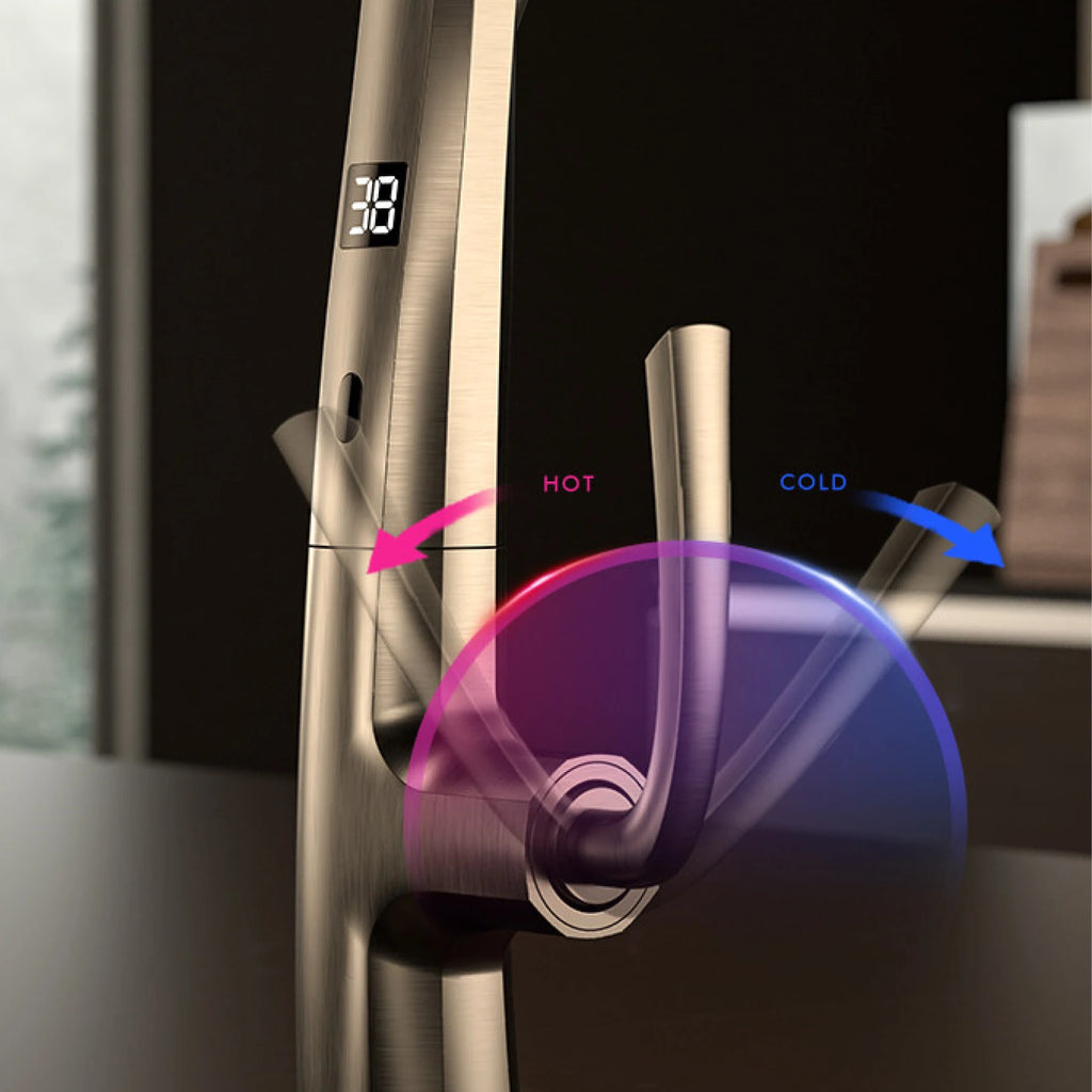 Brass Smart Pull-Out Faucet