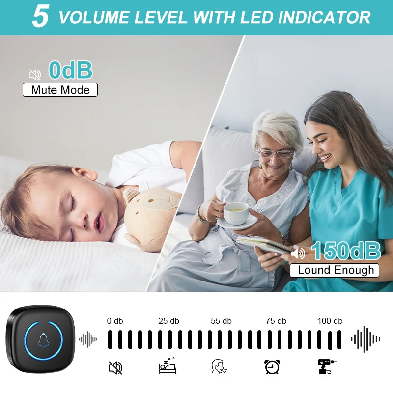 Smart Wireless Welcome Doorbell Pro