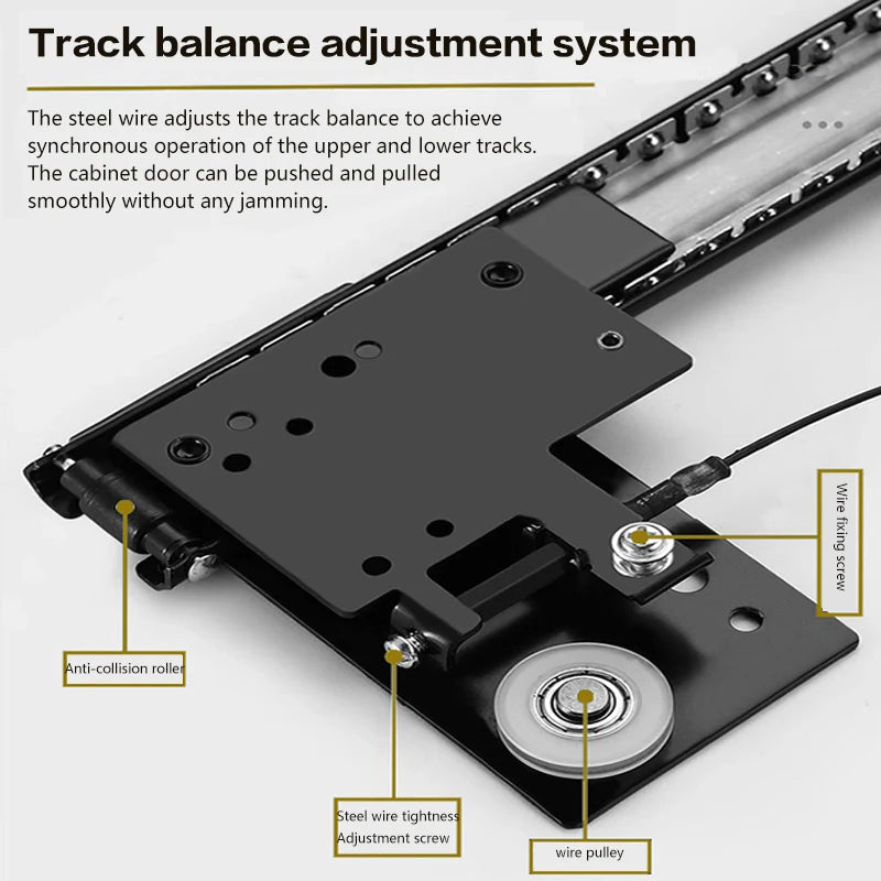 Invisible Swing Pocket Door Hardware