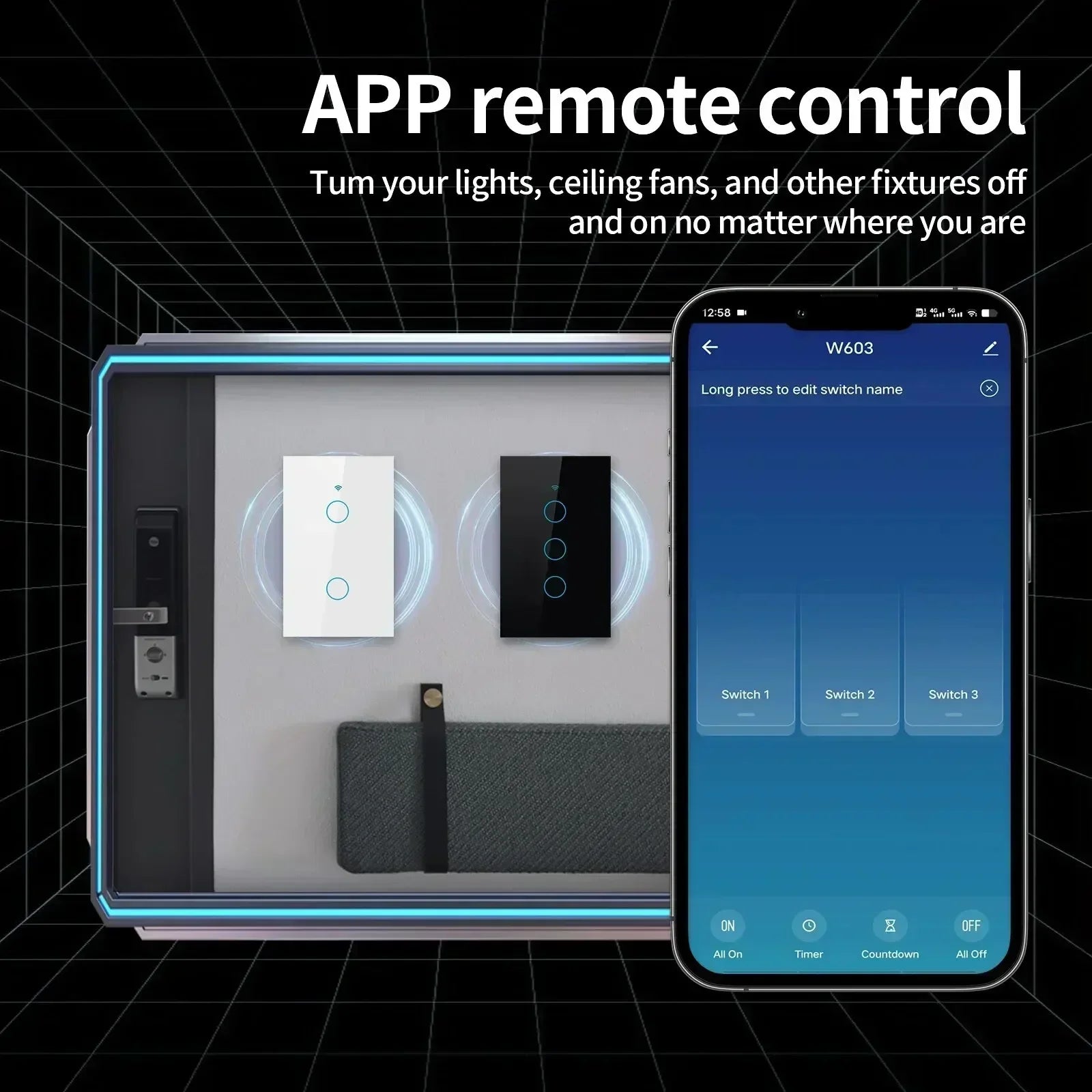 Smart Touch Wall Switch